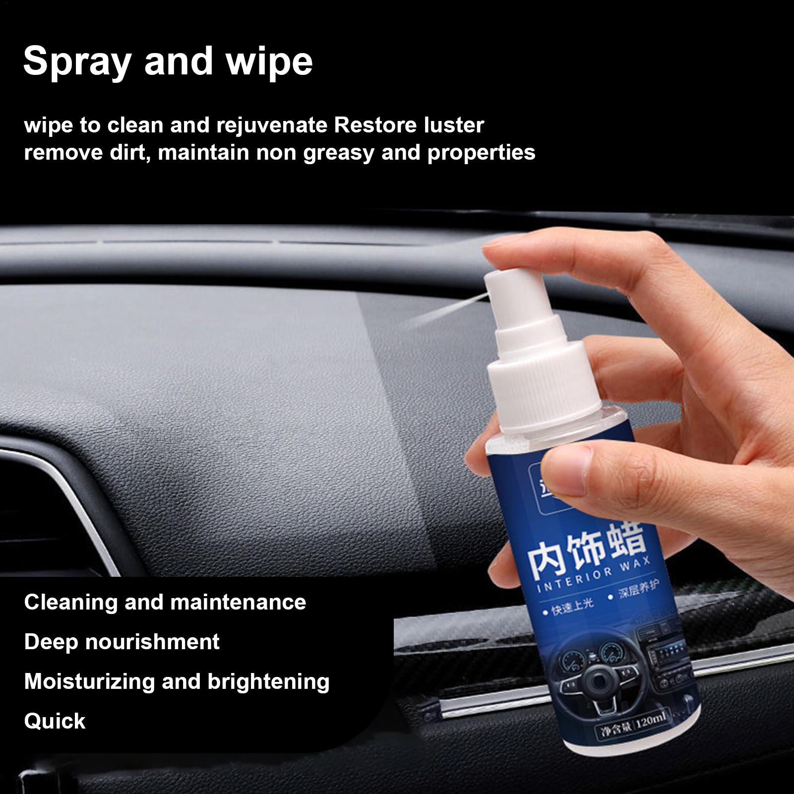 車用クリーナー 120ml 保護ワックス トラック用シミ取り - Leather Cleaner Interior のレビューと価格